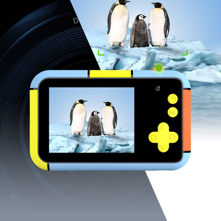 Mini fotocamera digitale HD per bambini con doppia lente