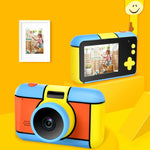 Mini fotocamera digitale HD per bambini con doppia lente