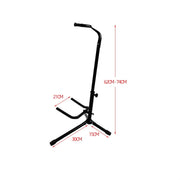 Supporto per chitarra verticale singolo pieghevole, Single Vertical Guitar Stand