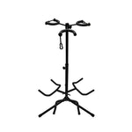 Treppiede Supporto per chitarra con regolazione dell'altezza a tre teste, Three-head Guitar Stand