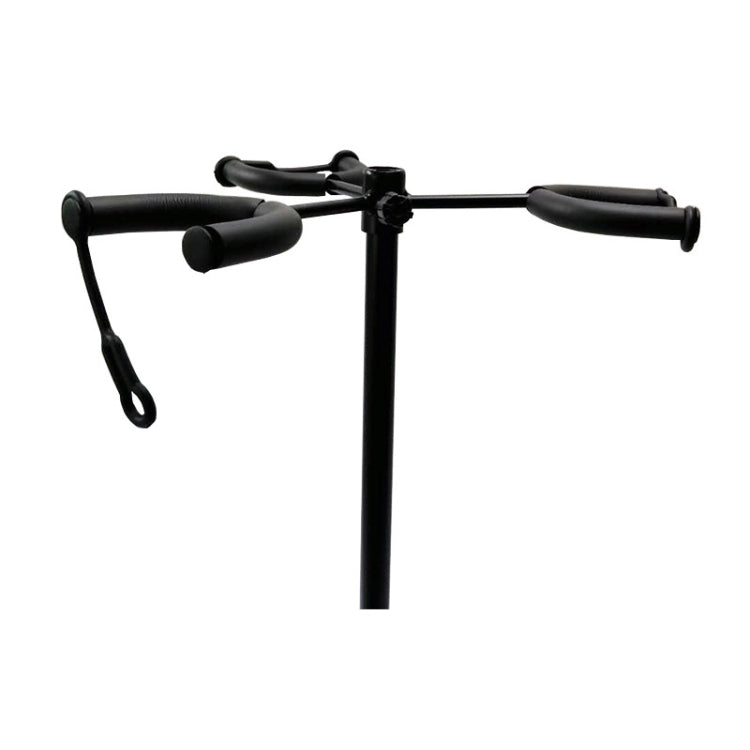 Treppiede Supporto per chitarra con regolazione dell'altezza a tre teste, Three-head Guitar Stand