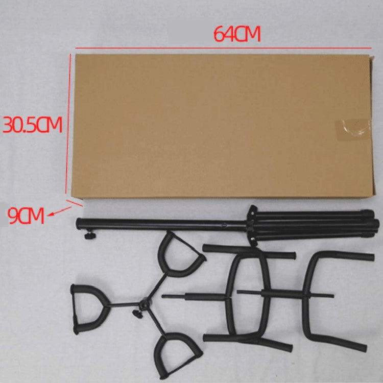 Treppiede Supporto per chitarra con regolazione dell'altezza a tre teste, Three-head Guitar Stand