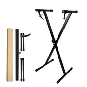 Supporto per organo elettronico a tubo singolo a forma di X, X-shaped Electronic Organ Stand