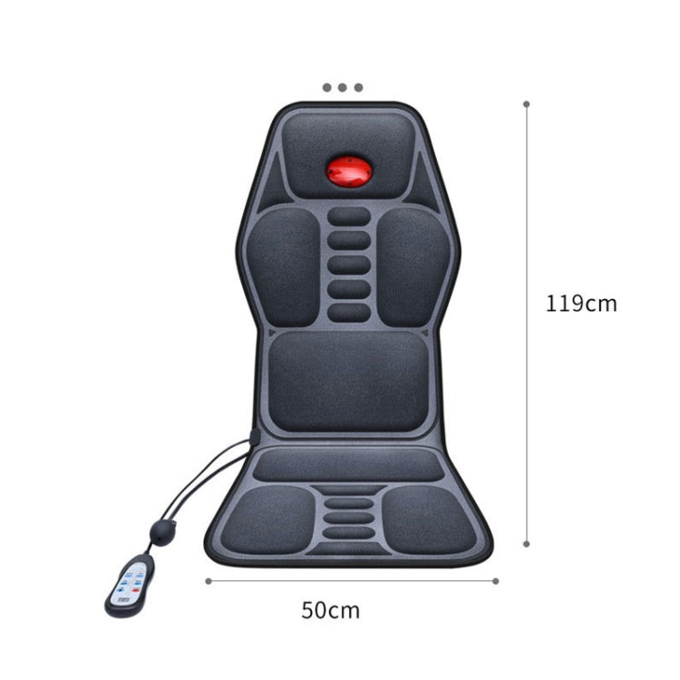 YJ-308 Massaggiatore per auto Cervicale Colonna vertebrale Collo Vita Auto Riscaldamento domestico Tappetino per massaggio multifunzionale per tutto il corpo, Classic Version, Deluxe Edition, Premium Edition, Deluxe Edition (24V for Trucks)            ...