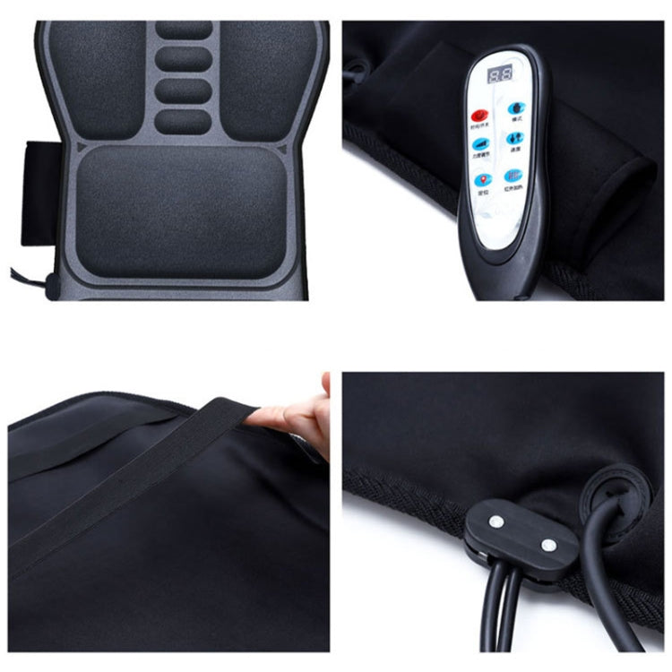 YJ-308 Massaggiatore per auto Cervicale Colonna vertebrale Collo Vita Auto Riscaldamento domestico Tappetino per massaggio multifunzionale per tutto il corpo, Classic Version, Deluxe Edition, Premium Edition, Deluxe Edition (24V for Trucks)            ...
