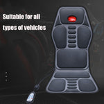 YJ-308 Massaggiatore per auto Cervicale Colonna vertebrale Collo Vita Auto Riscaldamento domestico Tappetino per massaggio multifunzionale per tutto il corpo, Classic Version, Deluxe Edition, Premium Edition, Deluxe Edition (24V for Trucks)            ...