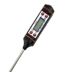 Termometro a penna per alimenti da 3 pezzi Termometro a sonda Termometro elettronico con display digitale Termometro per olio da forno per barbecue liquido