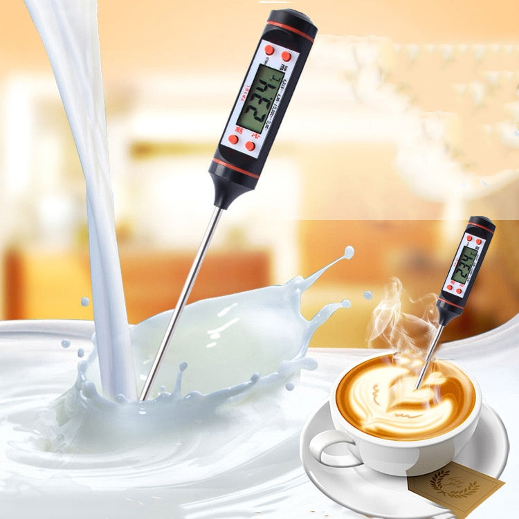 Termometro a penna per alimenti da 3 pezzi Termometro a sonda Termometro elettronico con display digitale Termometro per olio da forno per barbecue liquido