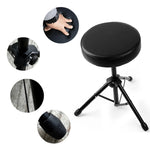 Panca universale per strumenti musicali con staffa in metallo, sgabello rotondo, Lift Round Stool