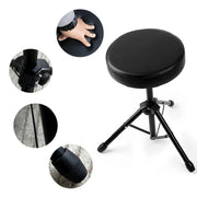 Panca universale per strumenti musicali con staffa in metallo, sgabello rotondo, Lift Round Stool
