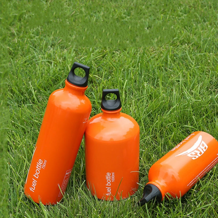 Bottiglia di olio portatile in lega di alluminio BRS per carburante esterno, 750 ML, 1000 ML, 530 ML