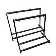 Mensola espositiva per chitarra lunga pieghevole in metallo, Three Racks, Five Racks, Seven Racks, Nine Racks