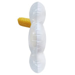 Salvagente gonfiabile per bambini con anello per il nuoto, anello per il fiore del sole, con cuscino, Sun Flower Seat Ring
