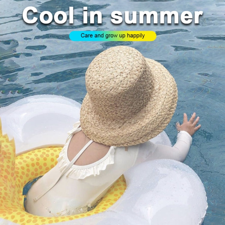 Salvagente gonfiabile per bambini con anello per il nuoto, anello per il fiore del sole, con cuscino, Sun Flower Seat Ring
