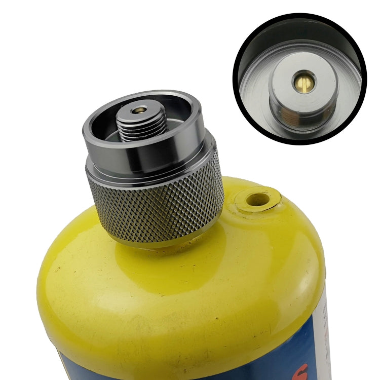2 PCS Adattatore per serbatoio di gas propano da campeggio Convertitore per stufa da esterno Accessori per connettori per stufa da esterno Interfaccia standard USA