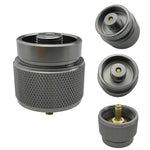 2 PCS Adattatore per serbatoio di gas propano da campeggio Convertitore per stufa da esterno Accessori per connettori per stufa da esterno Interfaccia standard USA