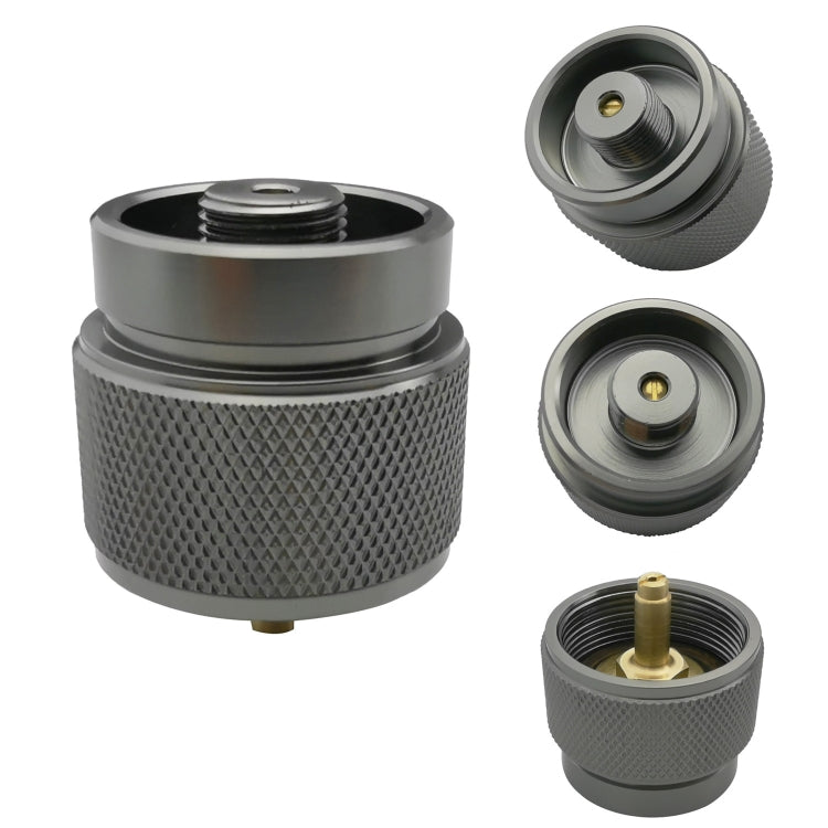 2 PCS Adattatore per serbatoio di gas propano da campeggio Convertitore per stufa da esterno Accessori per connettori per stufa da esterno Interfaccia standard USA