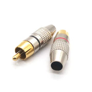 30 pz 270RCA Testa di loto Spina AV Testa video Testa audio Spina RCA Spina di loto