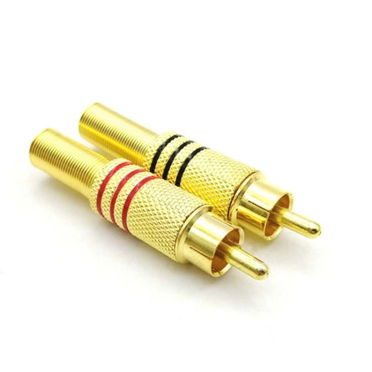 Spina audio e video AV RCA Lotus Head da 30 pezzi Spina Plum Blossom Testa RCA Lotus Head, 30pcs