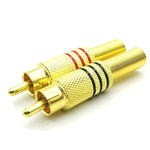 Spina audio e video AV RCA Lotus Head da 30 pezzi Spina Plum Blossom Testa RCA Lotus Head, 30pcs