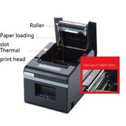 Xprinter XP-N160II Stampante termica per biglietti Stampante per ricevute Bluetooth, US Plug, EU Plug, UK Plug