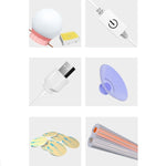 Luce frontale a specchio Specchio per trucco dimmerabile Luce touch control USB, 2 LEDs, 6  LEDs, 10  LEDs, 14  LEDs