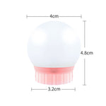 Luce frontale a specchio Specchio per trucco dimmerabile Luce touch control USB, 2 LEDs, 6  LEDs, 10  LEDs, 14  LEDs