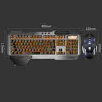 Set tastiera e mouse wireless ricaricabili K680, Black Mixed Color, Silver White Ice Blue