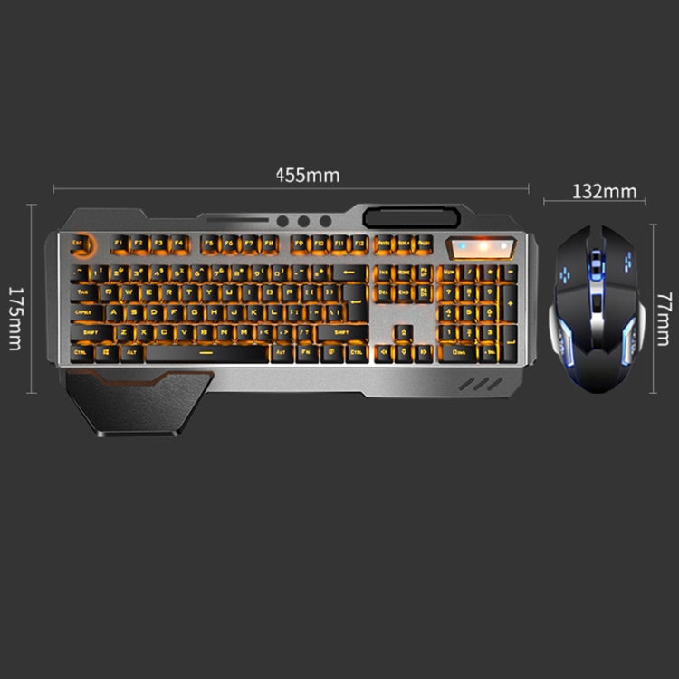 Set tastiera e mouse wireless ricaricabili K680, Black Mixed Color, Silver White Ice Blue