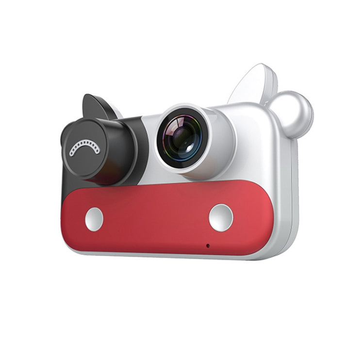 Mucca WIFI Kids Camera Mini SLR Cartoon Fotocamera digitale, Red, Blue, Brown