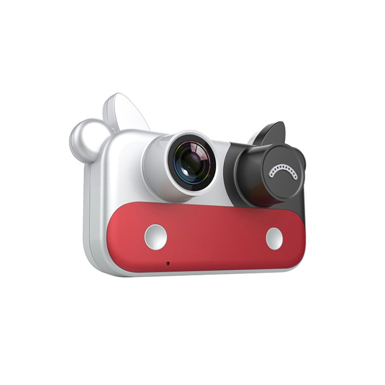 Mucca WIFI Kids Camera Mini SLR Cartoon Fotocamera digitale, Red, Blue, Brown