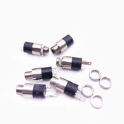 50 PZ Jack per cuffie Jack audio da 3,5 a 3 pin con dado verticale a doppio canale ROHS