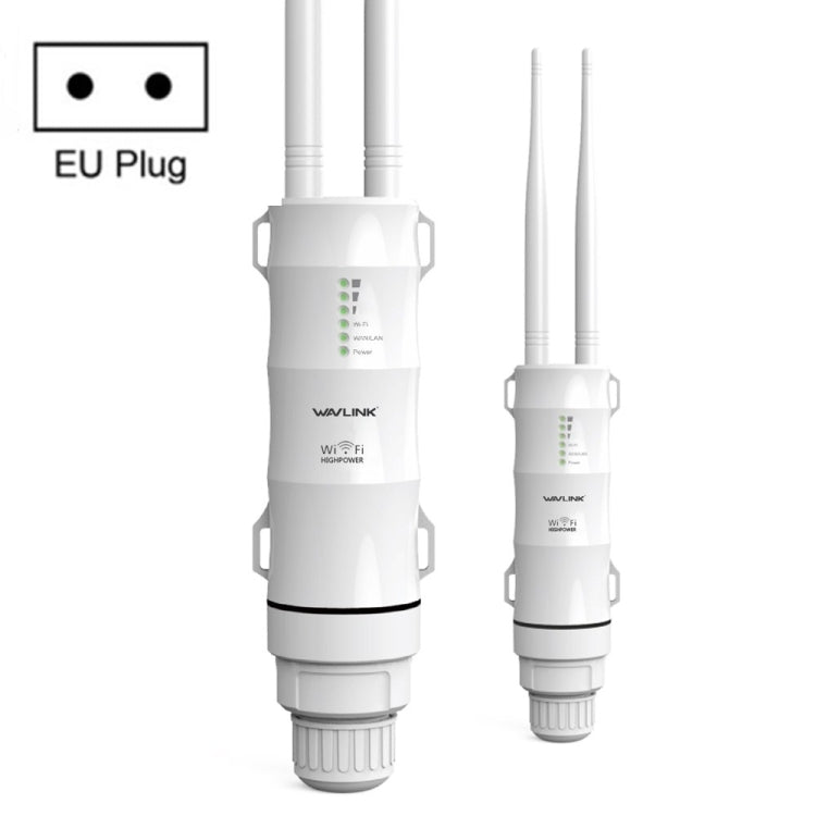 WAVLINK AC600 AP 2.4G/5G Ripetitore esterno ad alta potenza a doppia frequenza, EU Plug, US Plug, AU Plug, UK Plug