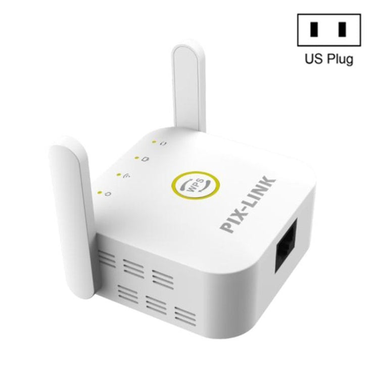 PIX-LINK WR22 Estensore di potenziamento dell'amplificazione del segnale wireless WiFi da 300 Mbps, EU Plug, US Plug, UK Plug, AU Plug