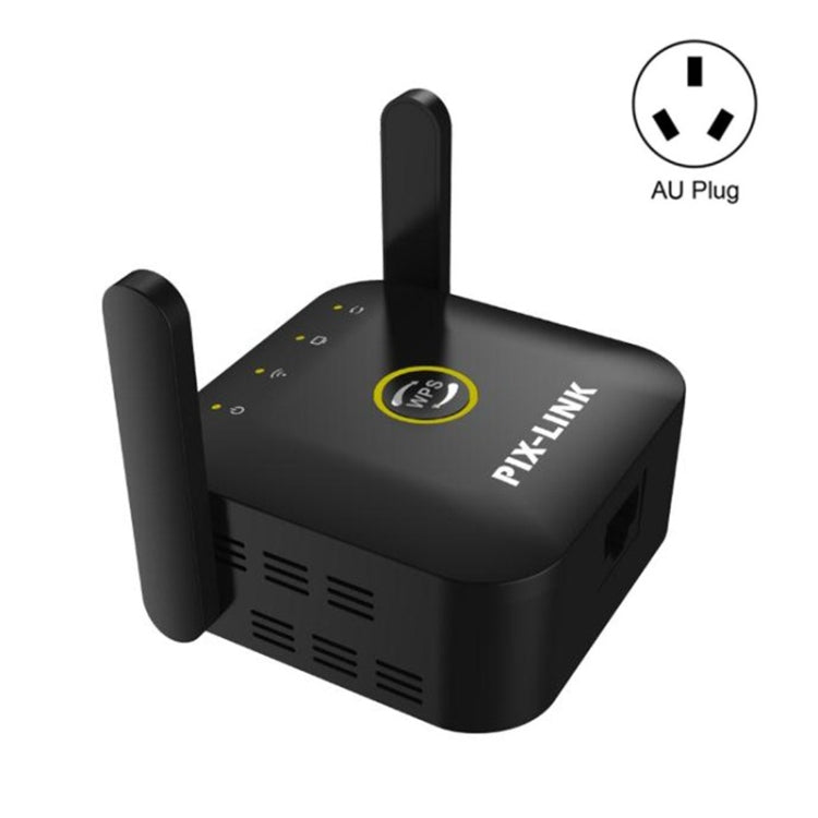 PIX-LINK WR22 Estensore di potenziamento dell'amplificazione del segnale wireless WiFi da 300 Mbps, EU Plug, US Plug, UK Plug, AU Plug