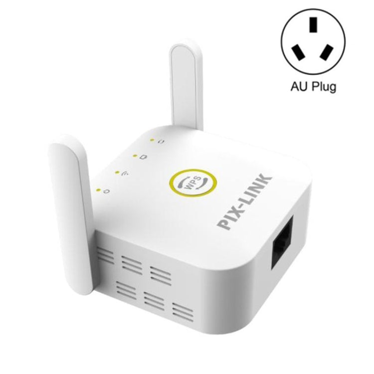 PIX-LINK WR22 Estensore di potenziamento dell'amplificazione del segnale wireless WiFi da 300 Mbps, EU Plug, US Plug, UK Plug, AU Plug