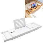 Mensola telescopica multifunzionale per WC, supporto per telefono, tablet, supporto per vasca da bagno, Single Box, Double Box