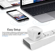 Ripetitore avanzato con amplificazione del segnale WIFI PIXLINK WR12 300Mbps, EU Plug, UK Plug, US Plug, AU Plug
