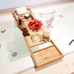 Supporto per tablet per telefono cellulare per vasca da bagno, vassoio per vasca da bagno, Wine Mobile Phone Tablet Stand