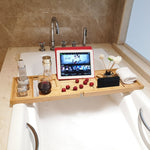 Supporto per tablet per telefono cellulare per vasca da bagno, vassoio per vasca da bagno, Wine Mobile Phone Tablet Stand