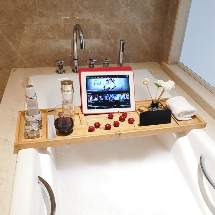 Supporto per tablet per telefono cellulare per vasca da bagno, vassoio per vasca da bagno, Wine Mobile Phone Tablet Stand