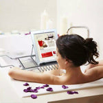 Mensola da bagno con staffa retrattile per vasca da bagno in acciaio inossidabile, Stainless Steel Bathtub Rack