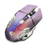 Freedom-Wolf X8 Mouse gaming wireless 2400 DPI 6 tasti