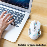 Freedom-Wolf X8 Mouse gaming wireless 2400 DPI 6 tasti