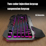 Set tastiera e mouse wireless da gioco ricaricabili K680 RGB