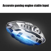 Set tastiera e mouse wireless da gioco ricaricabili K680 RGB