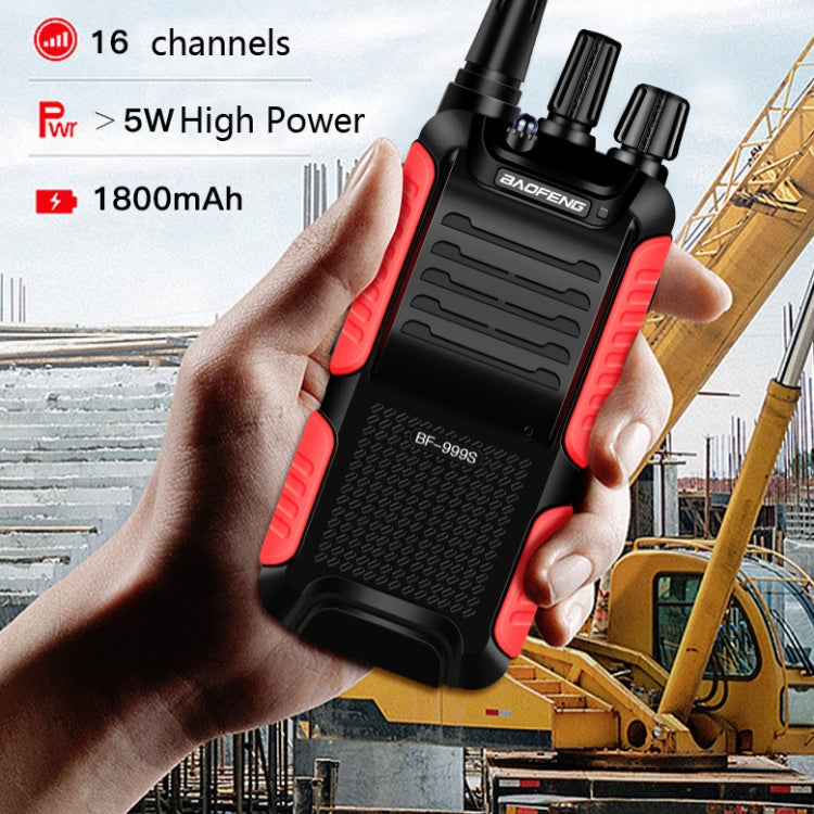 Baofeng BF-999 Walkie-talkie portatile FM ad alta potenza per esterni, US Plug, EU Plug