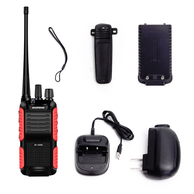 Baofeng BF-999 Walkie-talkie portatile FM ad alta potenza per esterni, US Plug, EU Plug