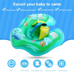 Salvagente gonfiabile per bambini con anello di nuoto per bambini con modello animale dei cartoni animati, S, L