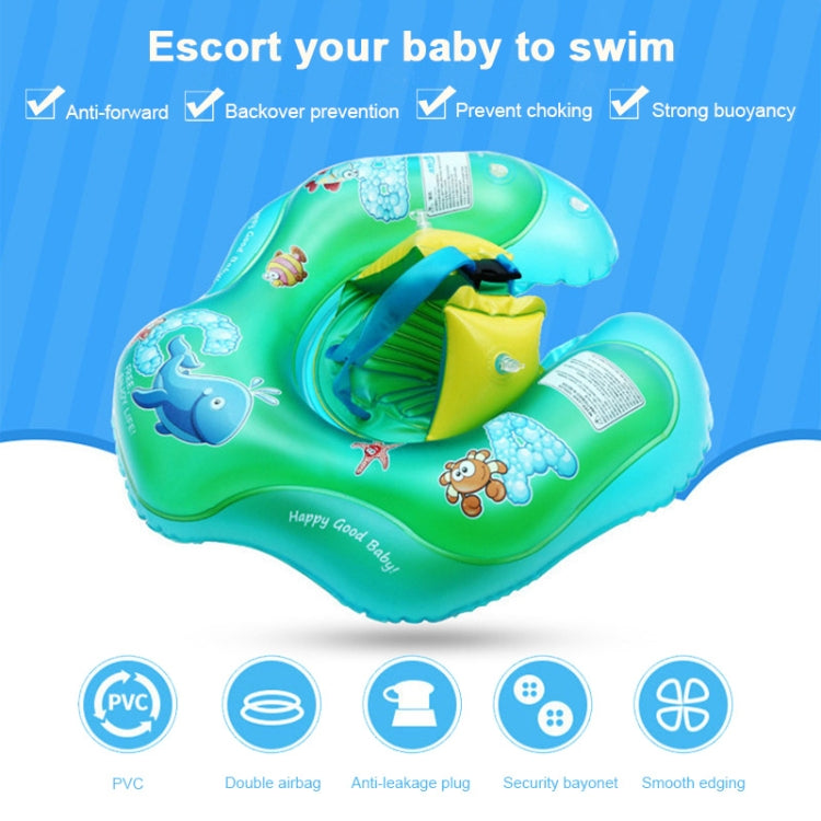 Salvagente gonfiabile per bambini con anello di nuoto per bambini con modello animale dei cartoni animati, S, L
